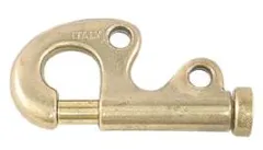 Messingstagreiter zum Annähen Länge 60mm