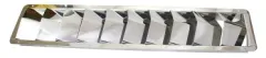 Motorraumlüfter Edelstahl 10 Schlitze 530x114mm