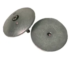 Navalloy Rudder/Trim Tab Anode; 48mm Rudder Trim Tab Double