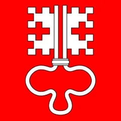 Nidwalden Flagge 20x30cm