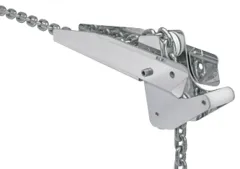 Niro Ankerbugrolle, A=400mm, B=80mm, C=80mm (Kippbar, Bis 15kg)