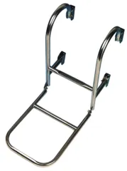 Niro Badeleiter, 3-Stufen, Zur Festmontage Auf Deck, Abm. Ausgeklappt 260x780mm, Rohr Ø20mm