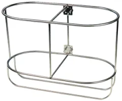 Niro Fenderkorb, Gerades Modell Für 2 Fender, A=540mm, B=430mm (Comet 5)