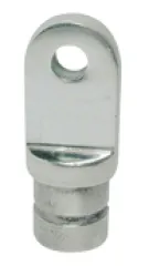 Niro In-Rohr-Endstück Für 7/8 Rohr (22,25mm), A=18,8mm, B=30mm, C=8mm