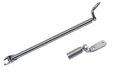 Niro Lukenhalter Mit Feder, Ø10,6mm, L=220mm