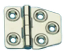 Niro Scharnier, 56x45mm, Ø5mm