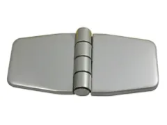 Niro Scharnier Mit Abdeckung, 75x74x3mm