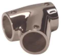 Niro T-Stück Rechts, Ø25,4mm, 60°