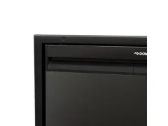 Einbaurahmen Schwarz-Edelstahl NRX35/50