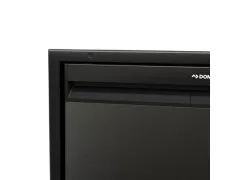 Einbaurahmen Schwarz-Edelstahl NRX60