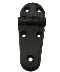 Nylonscharnier, 105x40mm, Schwarz