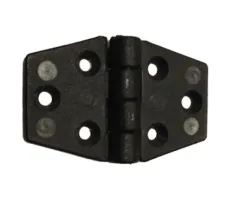 Nylonscharnier, 60x40mm, Schwarz