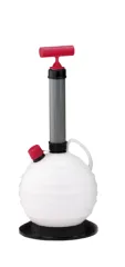 Öl- & Flüssigkeitabsaugpumpe 6l Mit Schlauch & Behälter (Kugel)
