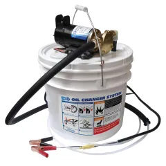 Ölwechselpumpe 12V mit Auffanggehälter