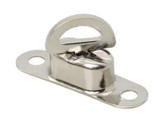 Ovalöse Ms.vernickelt 17 x 11mm (100-Stück-Pack)