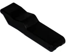 Peak Elastic Antivibrating Latch W/O Padlock Holder 96x29 Black