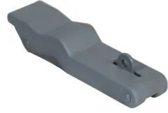 Peak Elastic Antivibrating Latch With Padlock Holder 150x36 Grau