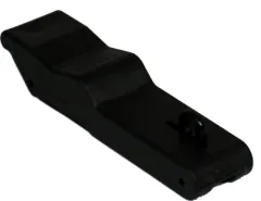 Peak Elastic Antivibrating Latch With Padlock Holder 150x36 Schwarz