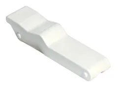 Peak Elastic Antivibrating Latch With Padlock Holder 96x29 White