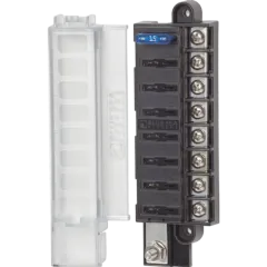 Philippi Sicherungsblock STB 8 Fach m. Abdeckung