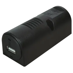 Philippi USB 3 A USB - Aufbausteckdose DC 12/24V