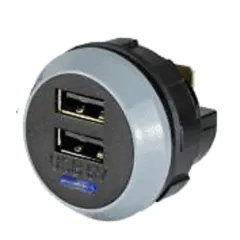 Philippi USD GW USB Einbau-Doppel-Ladesteckdose