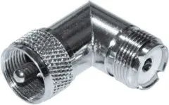 PL-Stecker abgewinkelt männlich-weiblich