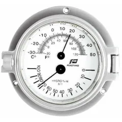 PLASTIMO 3 ZOLL THERMOHYGROMETER CHROM MATT