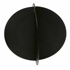 PLASTIMO Ankerball Schwarz 30 cm