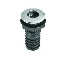 PLASTIMO SCUPPER NYLON SS FLANGE 1 12