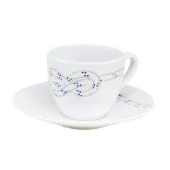 PLASTIMO South Pacific Kaffetasse mit Unterteller