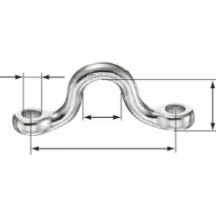 PLASTIMO STS EYE STRAP L54MM CENDIA12H16M