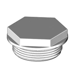 Plug (1 1/2", weiß)