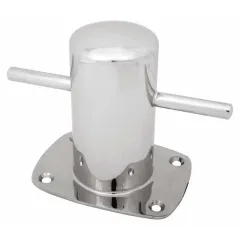 Poller auf Platter Edelstahl 316 (90 mm, 165 mm, 170x130 mm, 250 mm)