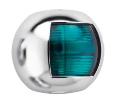 Positionslaterne, Verchromt; Grün, 112.5°