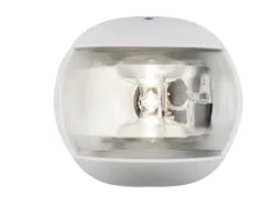 Positionslaterne Weiß Toplicht 225°, Led 12-24v, Weißes Kunststoffgehäuse