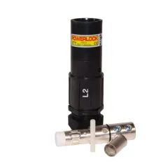 PowerLock LineSource connector (L2: Phase 2/schwarz, 400A, 19-28 mm, M40A)