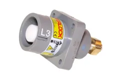 PowerLock PanelSource connector (L3: Phase 3/grau, 400A)