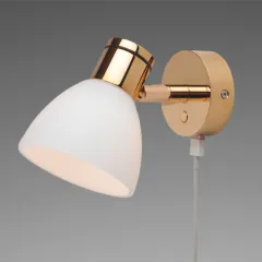 Prebit LEDAnbauleuchte R12 mit USB D2WGGWH