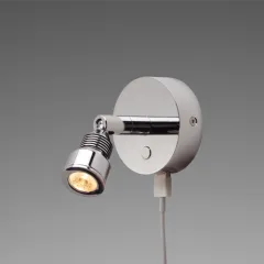 Prebit LEDAnbauleuchte R5 mit USB chromglanz m