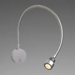 Prebit LEDFlexleuchte 011 mit USB chromGlanz