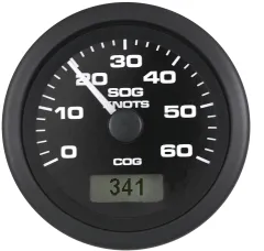 Premier Pro Geschwindigkeitsanzeiger 0-65 Mph (Inklusive Pitot & Schlauch)