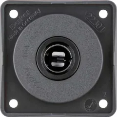 Prise de courant 12 / 24V pour petite broche (anthrazit matt)