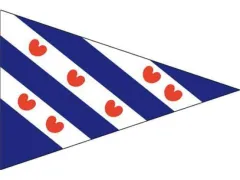 Punkt Flagge Friesland (20 x 30 cm)