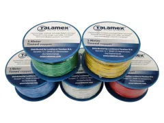 PVC Dünnwandkabel verzinnt 1x1.5mm² braun (10m)