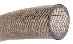 Pvc Kaltwasserschlauch, Transparent Mit Polyester-Einlage, Ø15x22mm, -20°C Bis +60°C, Max. 14bar, 20°C