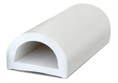 Pvc Scheuerleiste, Dock 90, B=90mm, Weiss; Rolle Von 16mtr