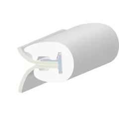 PVC-Scheuerleiste L-1 Rollenlänge 16M Weiß