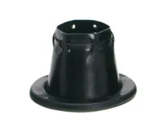 R4 Öse und Ring schwarz