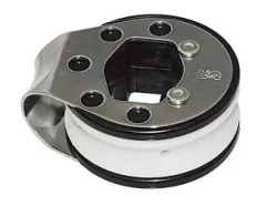 Reffleinenbl. für Relingsstütze 25mm Kugellager